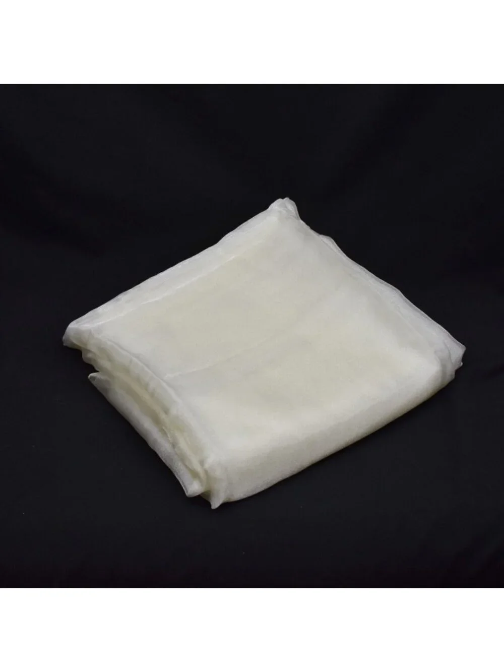Ivory Semi Sheer Shimmer Square Tablecloth Cover Wedding Party Decor Event 90x90